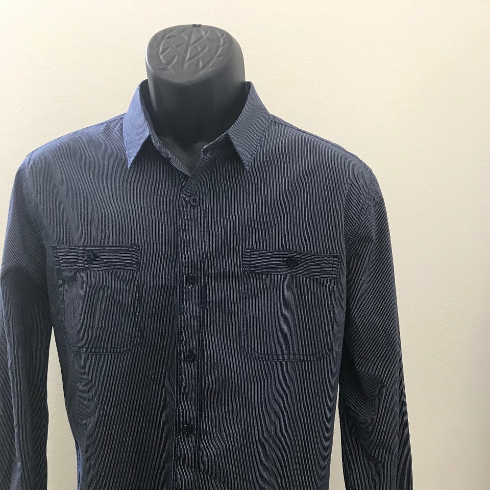 American Rag Pinstripe Casual Shirt.   Excellent Condition!